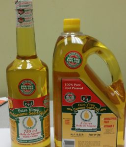 BHI Extra Virgin Sesame Seeds oil (2L x5)